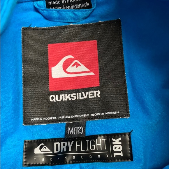 NWOT Quicksilver Snowboard Pants Girls Sz 12 G - Picture 10 of 11